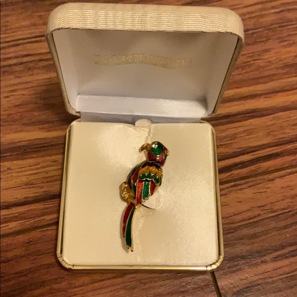 Parrot brooch - Picture 3 of 3